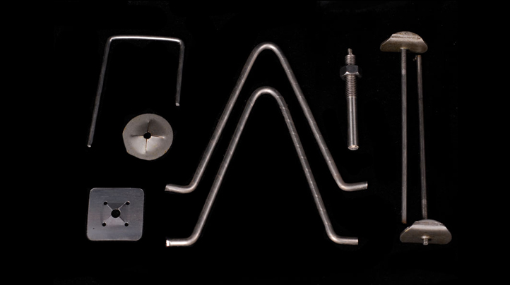 不定型衬里锚固件