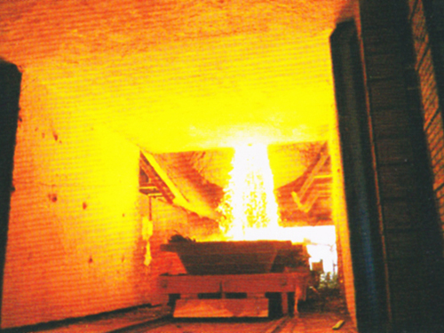 炼钢转炉隔热系统纤维喷涂